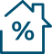 Home Percent Icon