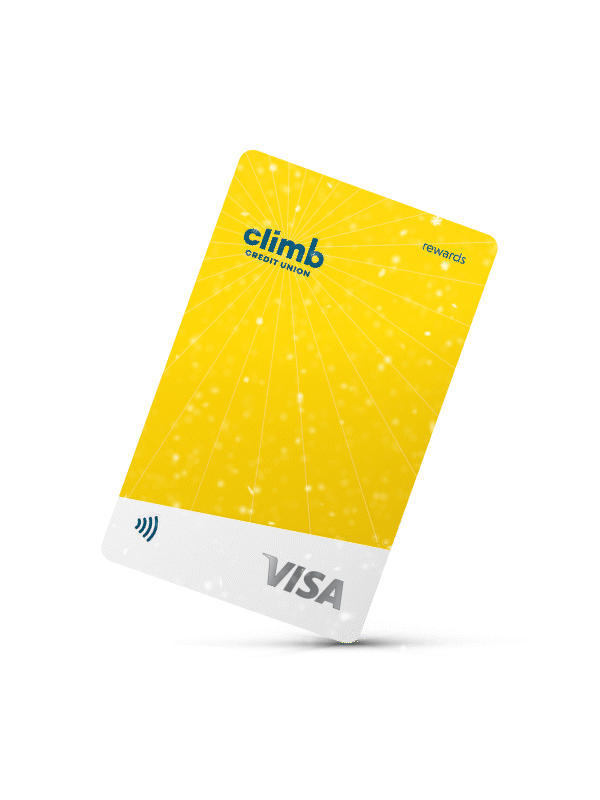 Rewards Card with snow