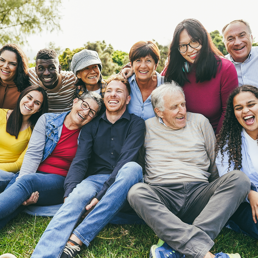 Group of diverse people