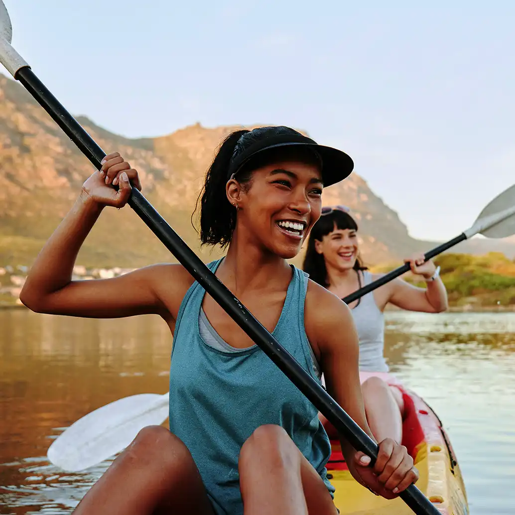 Women On kayak
