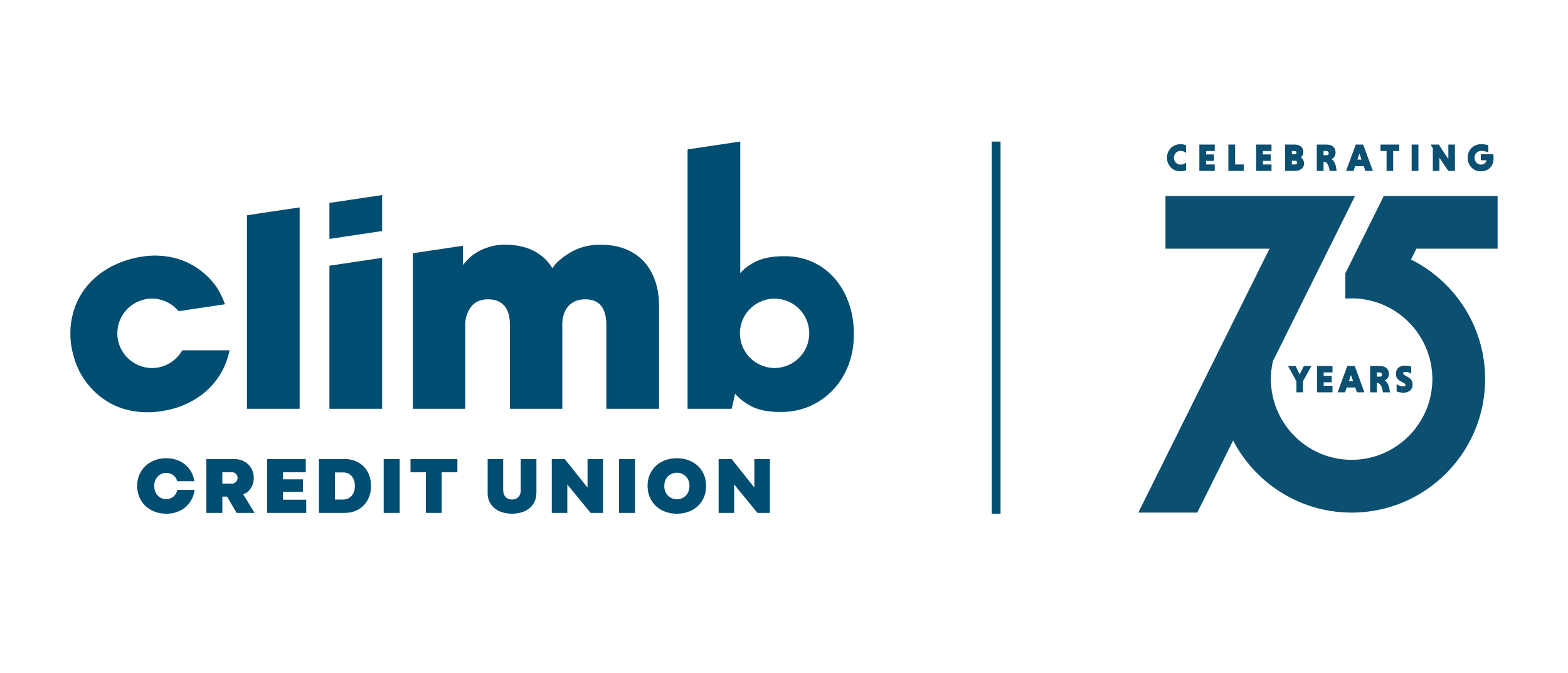 75 year anniversary logo